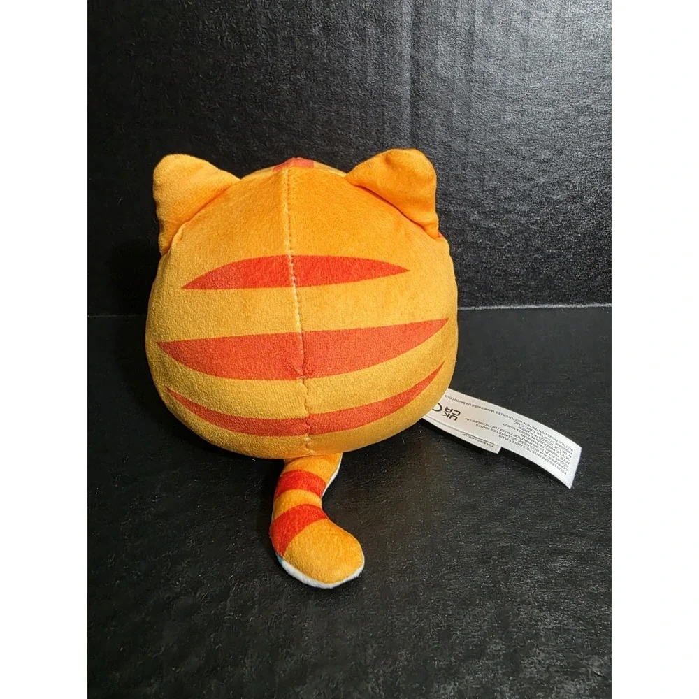 TeeTurtle TABBY CAT Orange‎ Happy Kitty, Blue Icy Mad Cat Transforming Plush